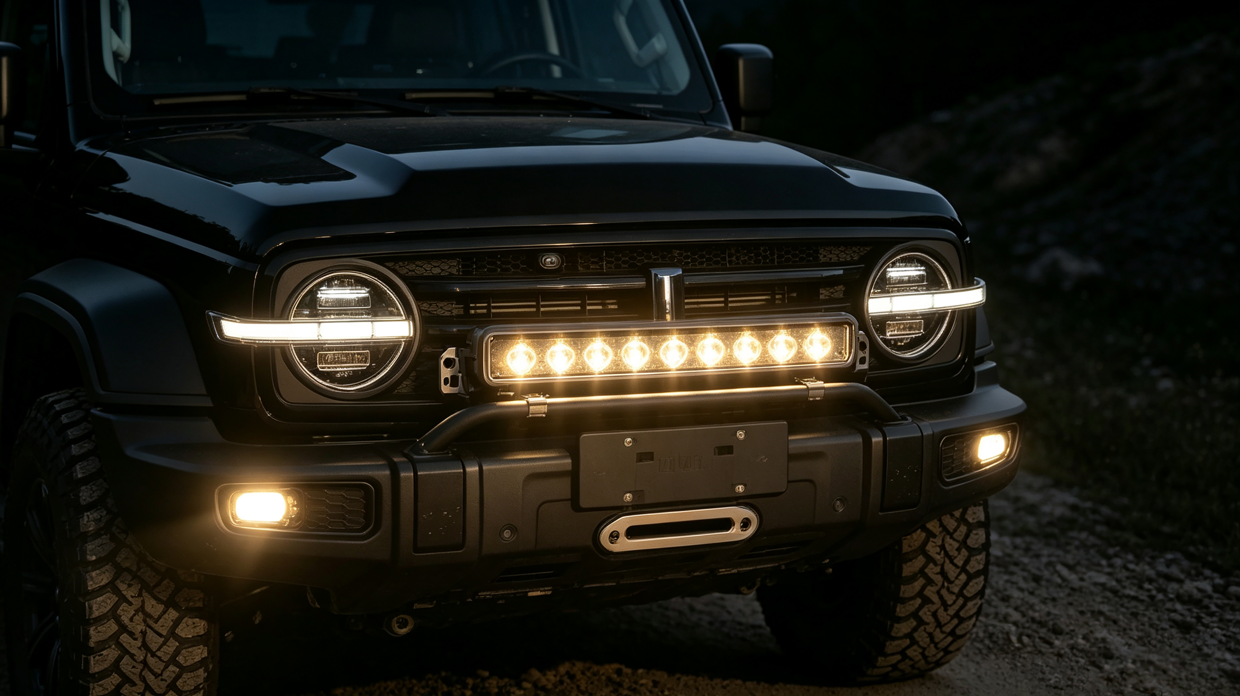 Car strip work lamp，