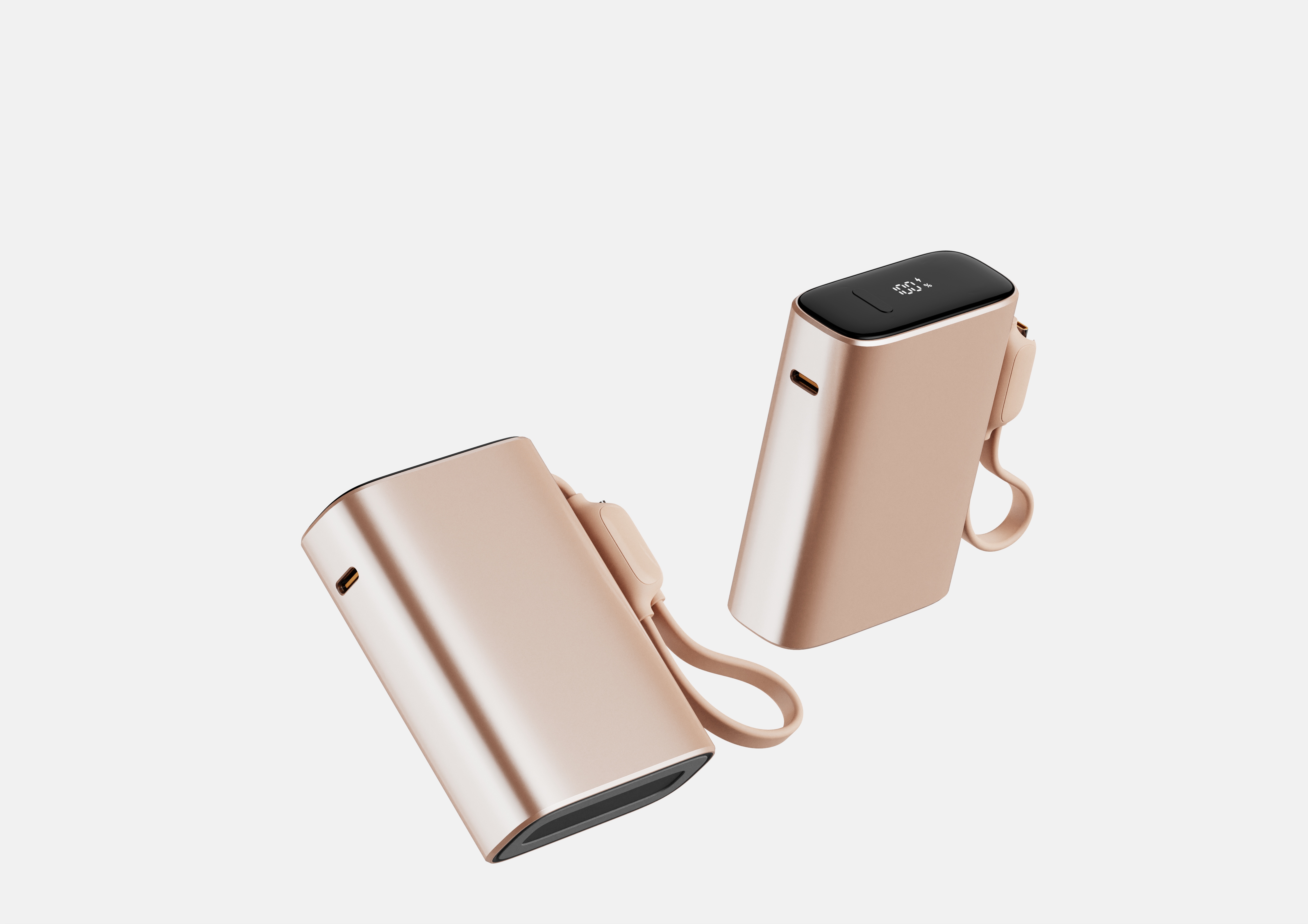 portable source，portable battery，Plug and unplug data cable，Aluminum alloy material，light，Small，
