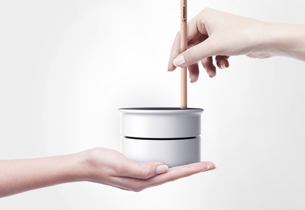 Millstone，pencil sharpener，Circular design，