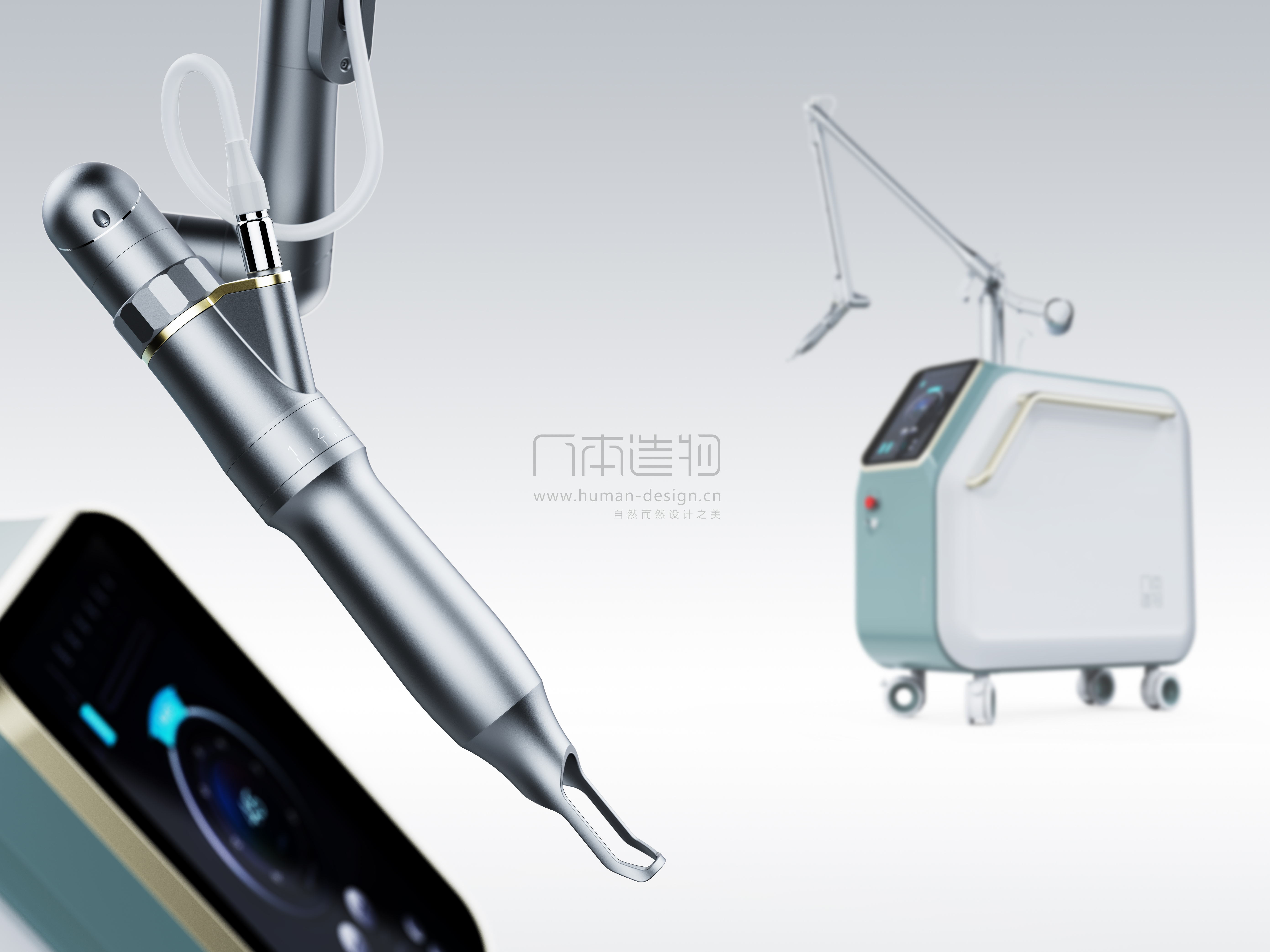 industrial design，product design，Medical equipment，Beauty equipment，Medical beauty instrument，Structural design，Guangzhou Design Company，Medical beauty equipment design，