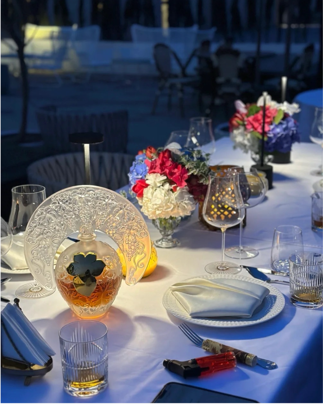 Wine Design Crystal utensils Luxury packaging，Wine Design Crystal Utensils Glaze Art Luxury Container，