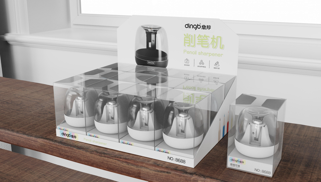 Stationery design，Office supplies design，industrial design，pencil sharpener，