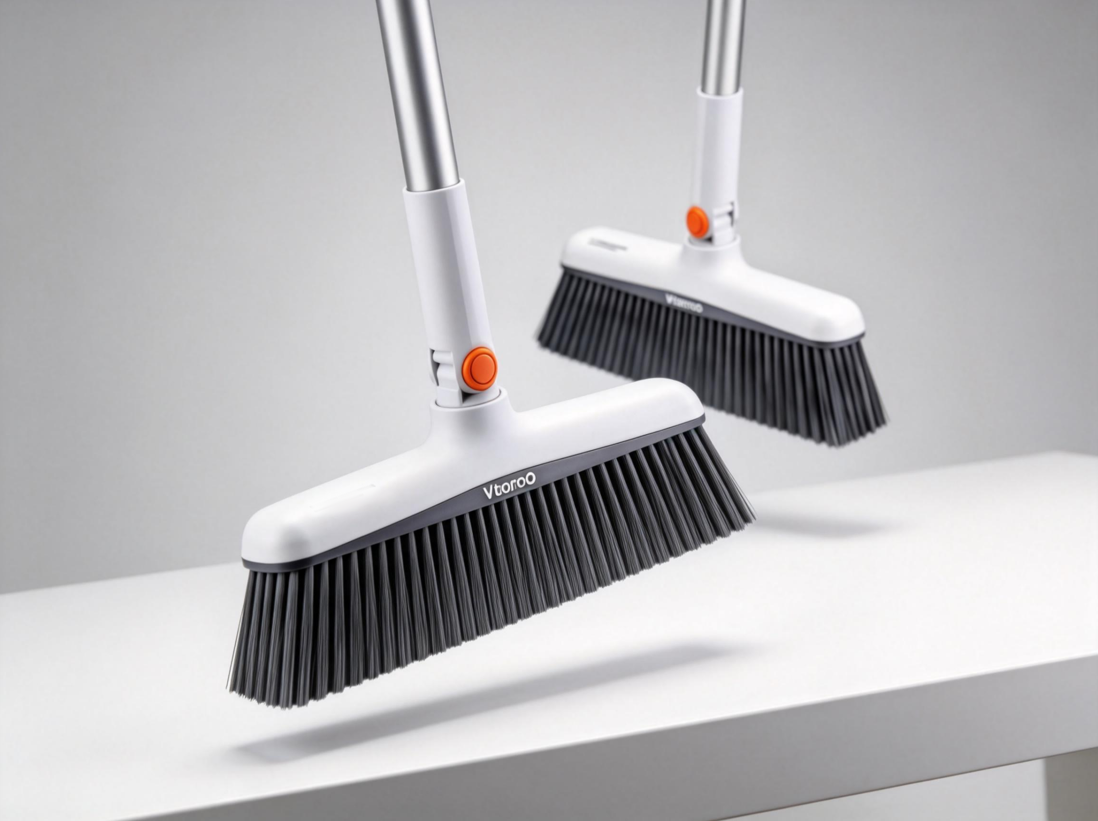Sleeve sweep combination，Broom，Dustpan，Telescopic gear sleeve sweep，Flip dustpan design，hair removal design，