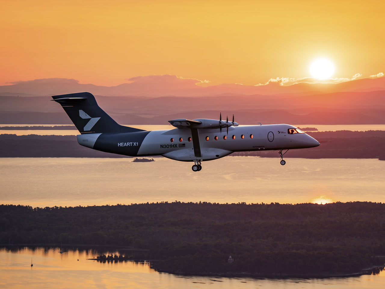 HeartAerospace，Electric aircraft，Sustainable Aviation，Low carbon flight，