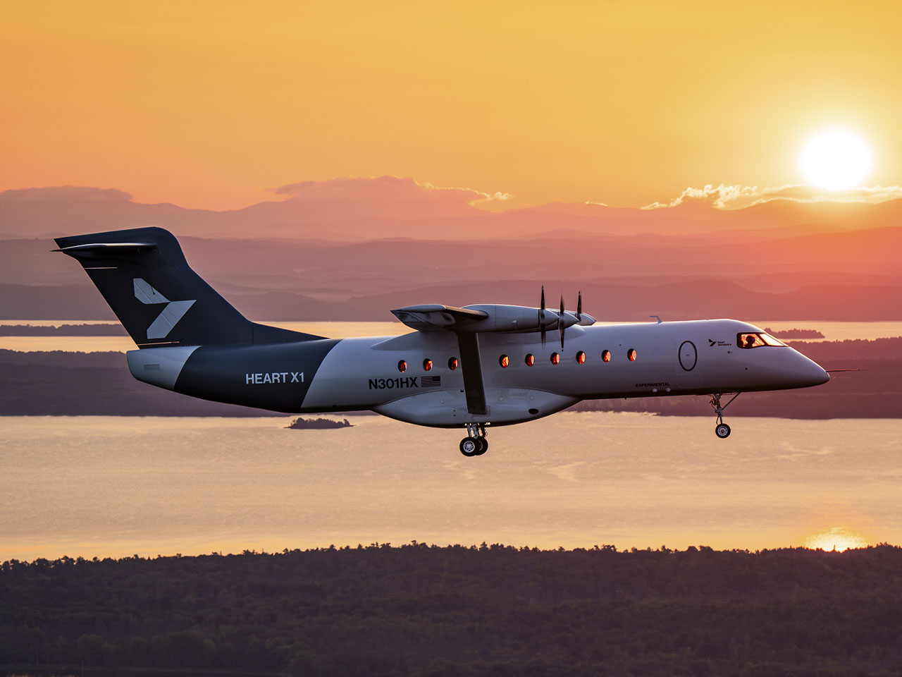 HeartAerospace，Electric aircraft，Sustainable Aviation，Low carbon flight，