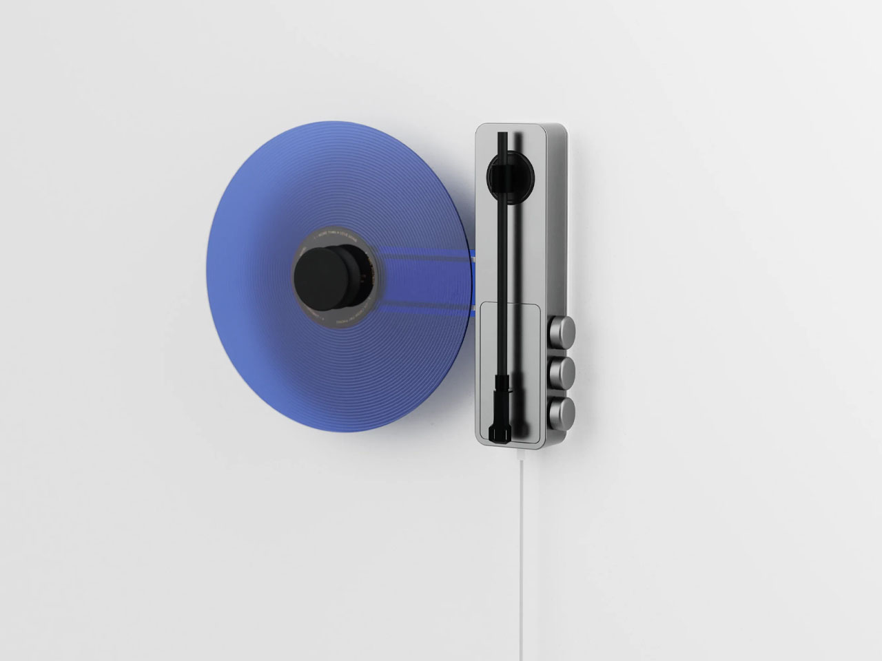 Vertical vinyl record player，Wall-mounted phono，aluminium alloy，Bluetooth player，Turntable，