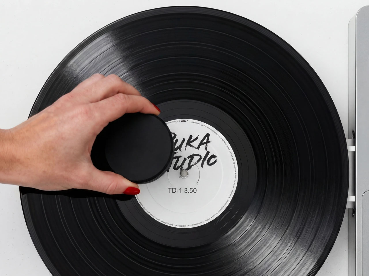 Vertical vinyl record player，Wall-mounted phono，aluminium alloy，Bluetooth player，Turntable，