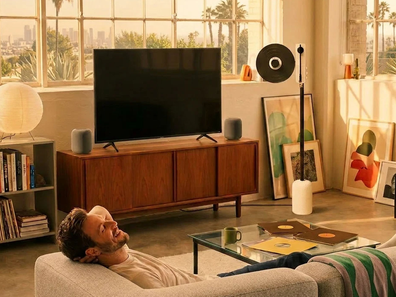 Vertical vinyl record player，Wall-mounted phono，aluminium alloy，Bluetooth player，Turntable，