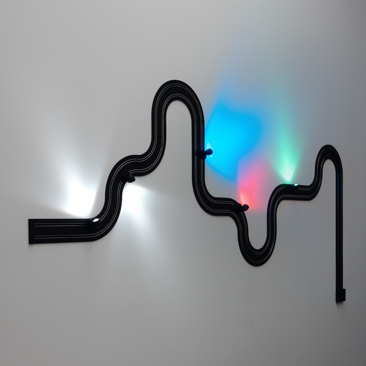 Modular lighting，Track racing lights，Italian design，The Toy Factor，