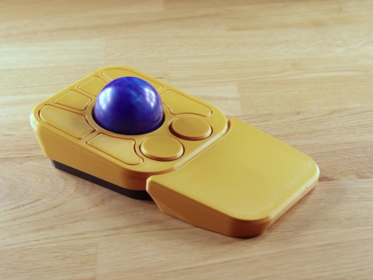 Ploopy A，Open source hardware，Ergonomics，Desktop efficiency，Modular design，