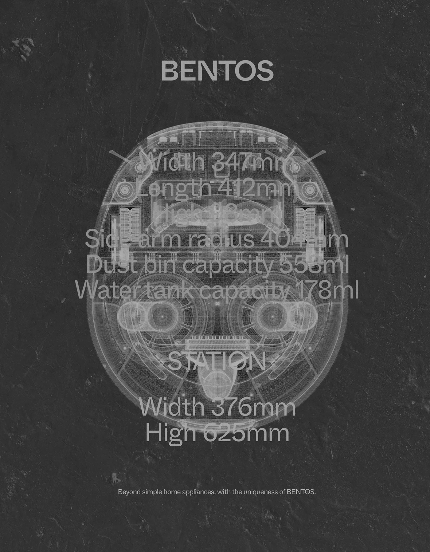 Bentos，Sweeping robot，Household Electric Appliances，originality，