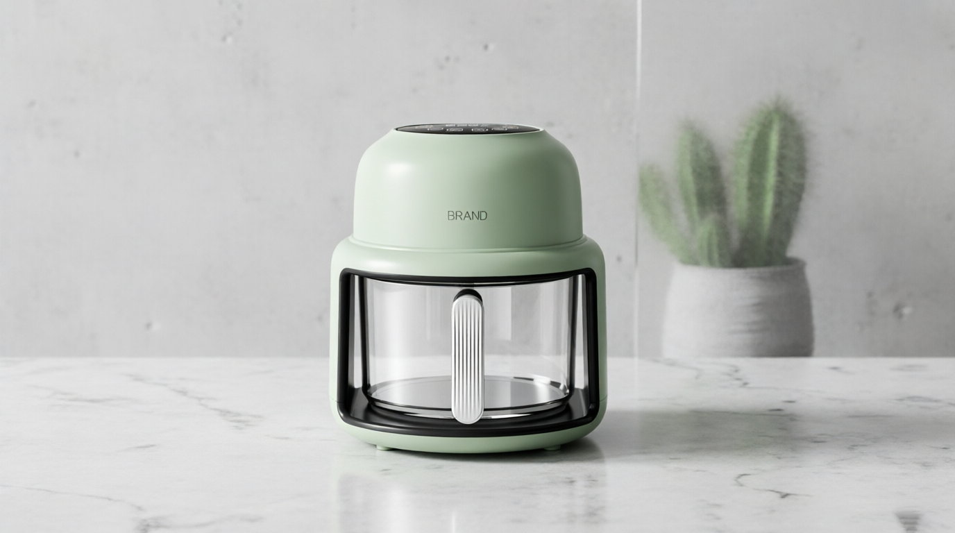 Air fryer，Potted plants，Green plant，Kitchen electricity，small home appliances，natural，