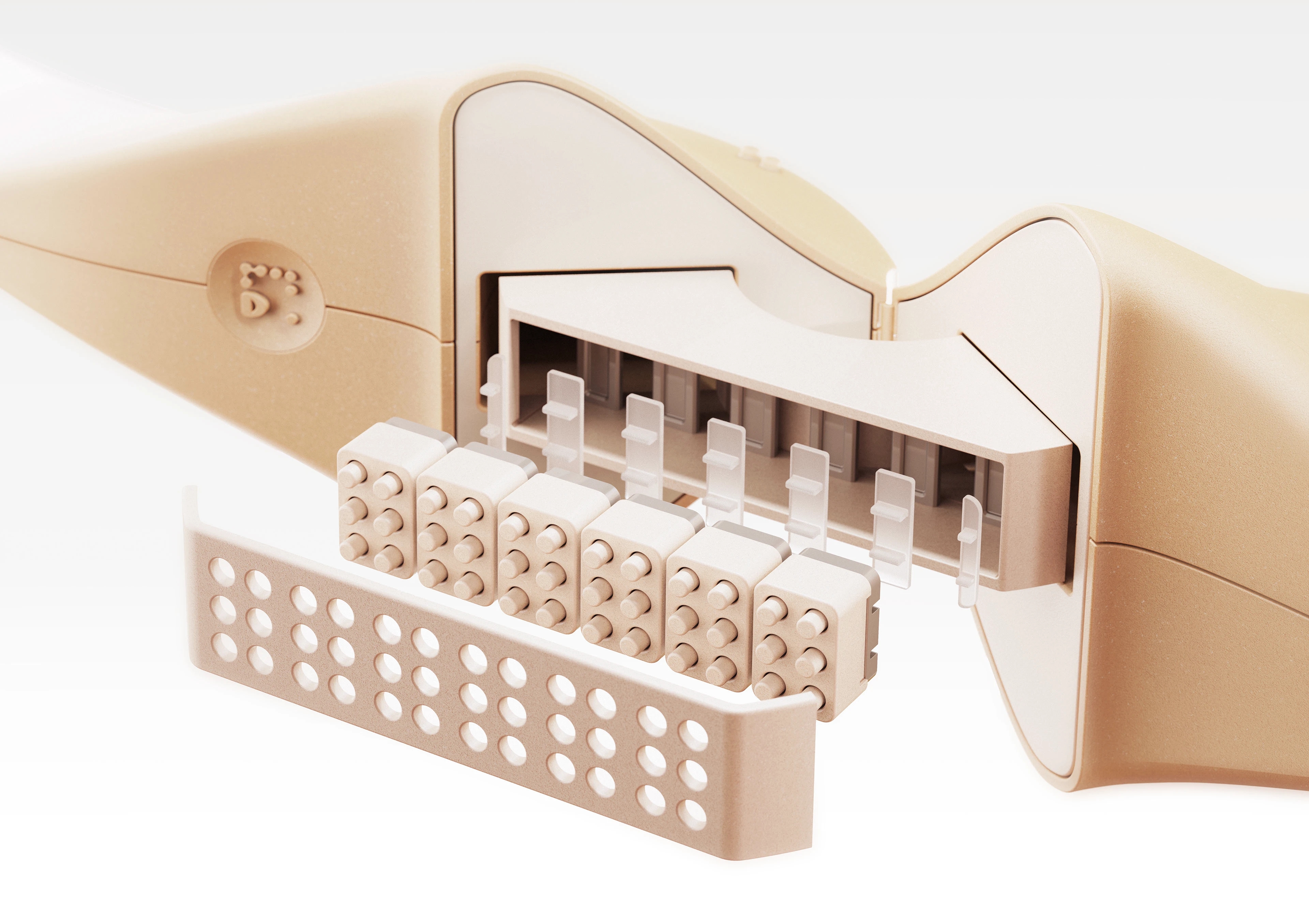 Fortune Dot，tactile interaction device，originality，product design，