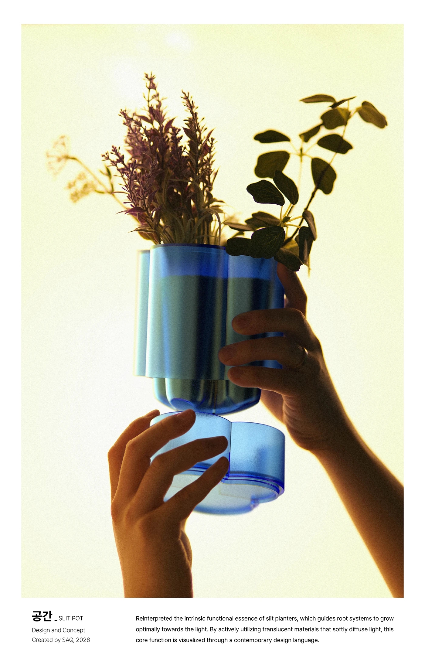 SLIT POT，Flowerpot，originality，Housewear & Furnishings，