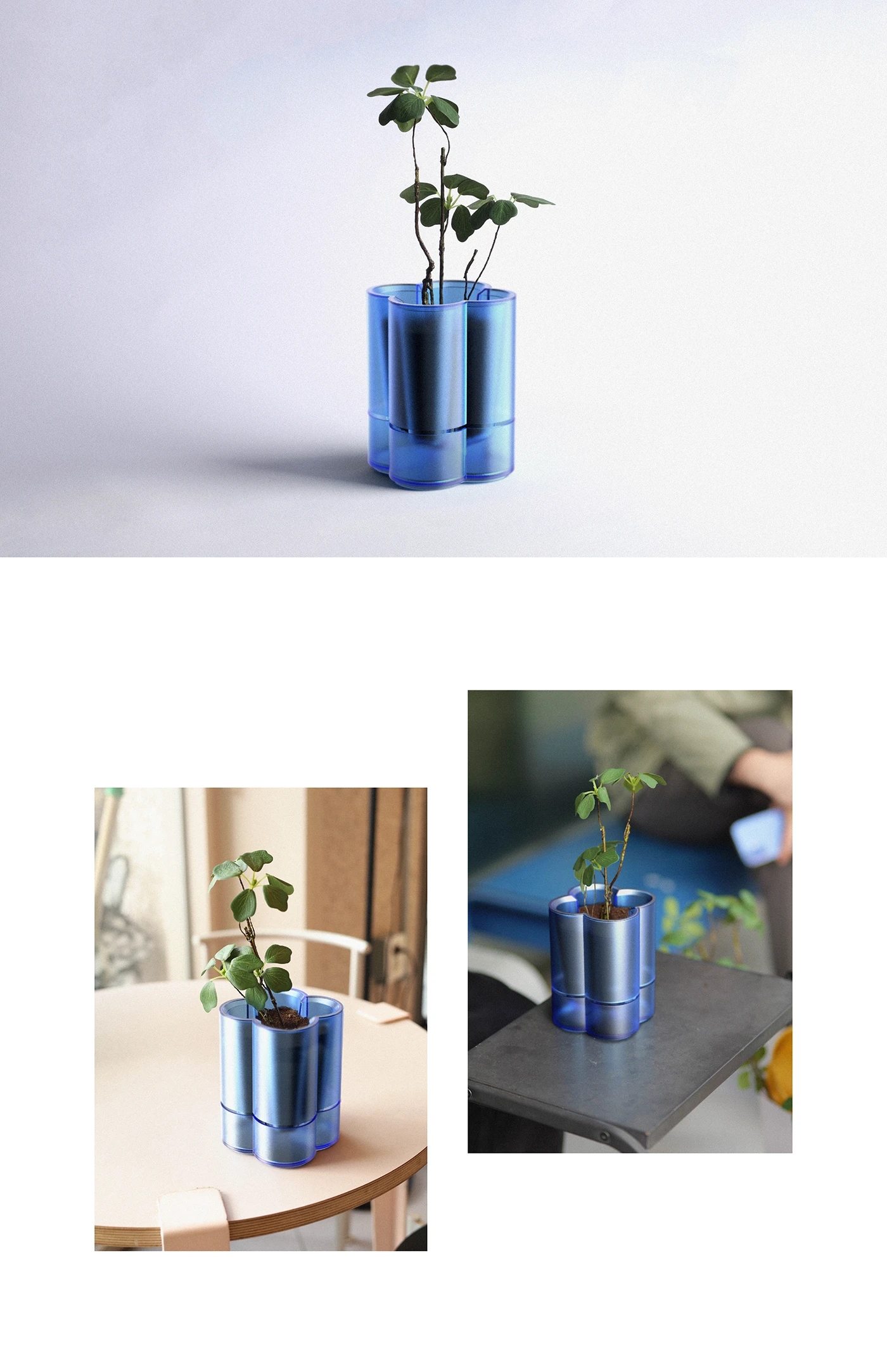 SLIT POT，Flowerpot，originality，Housewear & Furnishings，