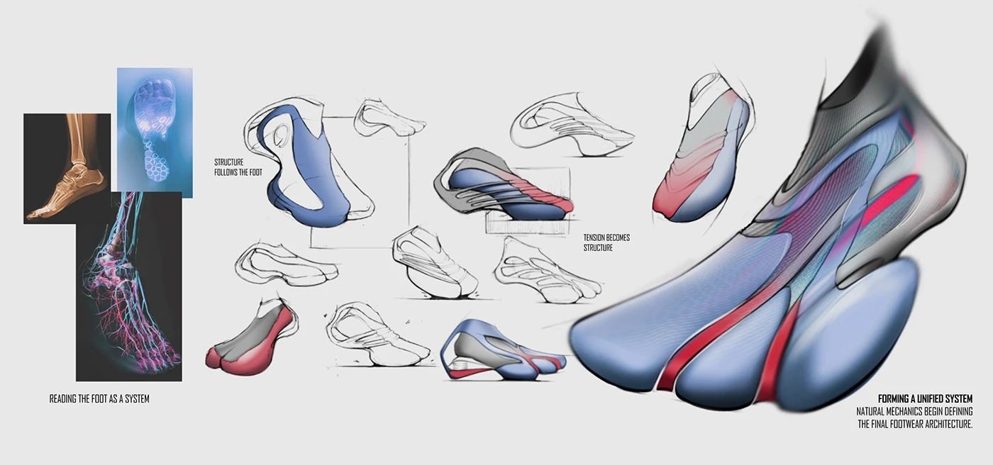 shoes，industrial design，originality，Sports equipment，