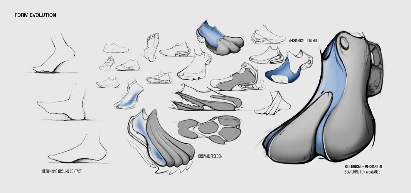shoes，industrial design，originality，Sports equipment，