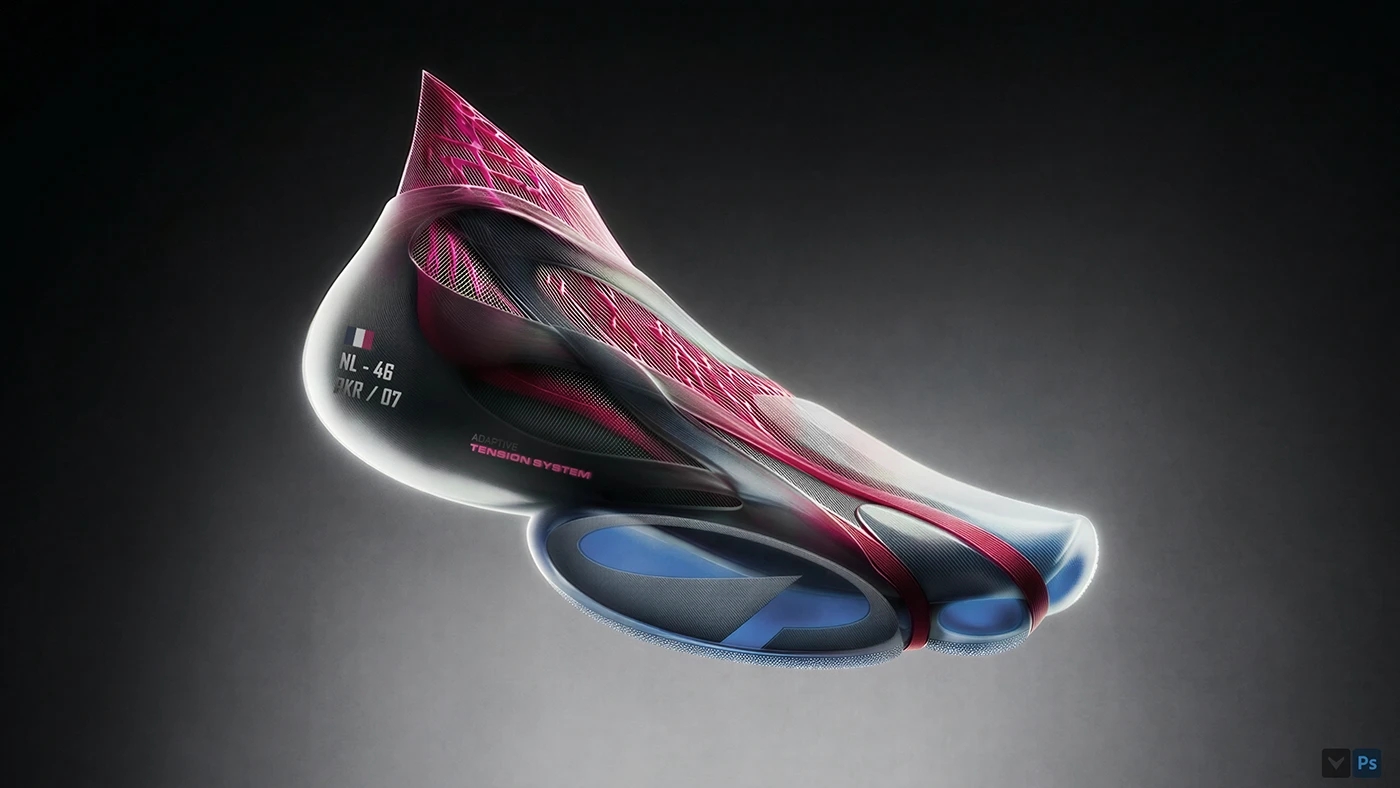 shoes，industrial design，originality，Sports equipment，