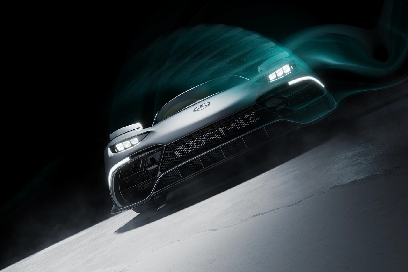 automobile，vehicle，Mercedes AMG ONE，cgi，