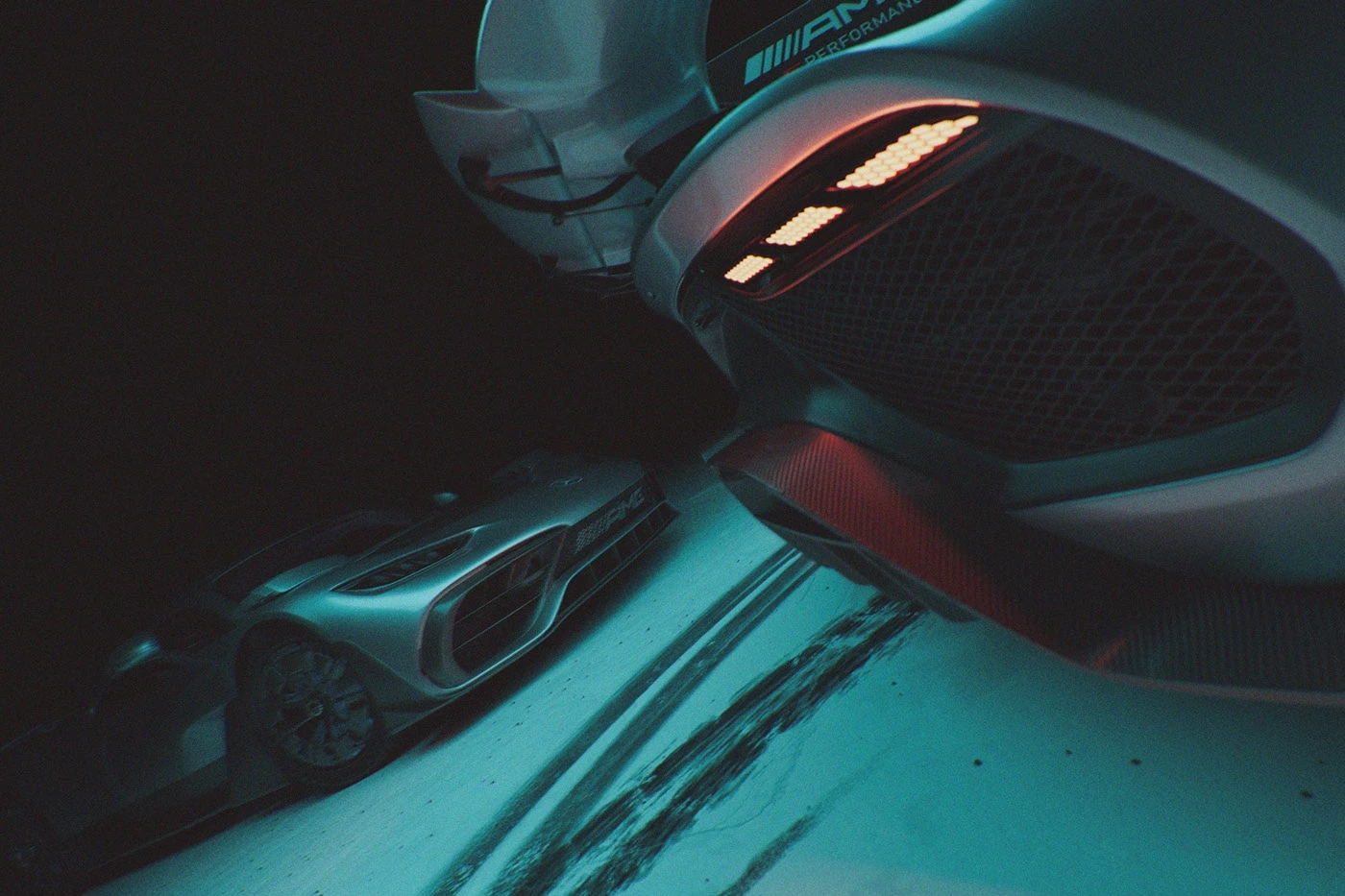 automobile，vehicle，Mercedes AMG ONE，cgi，