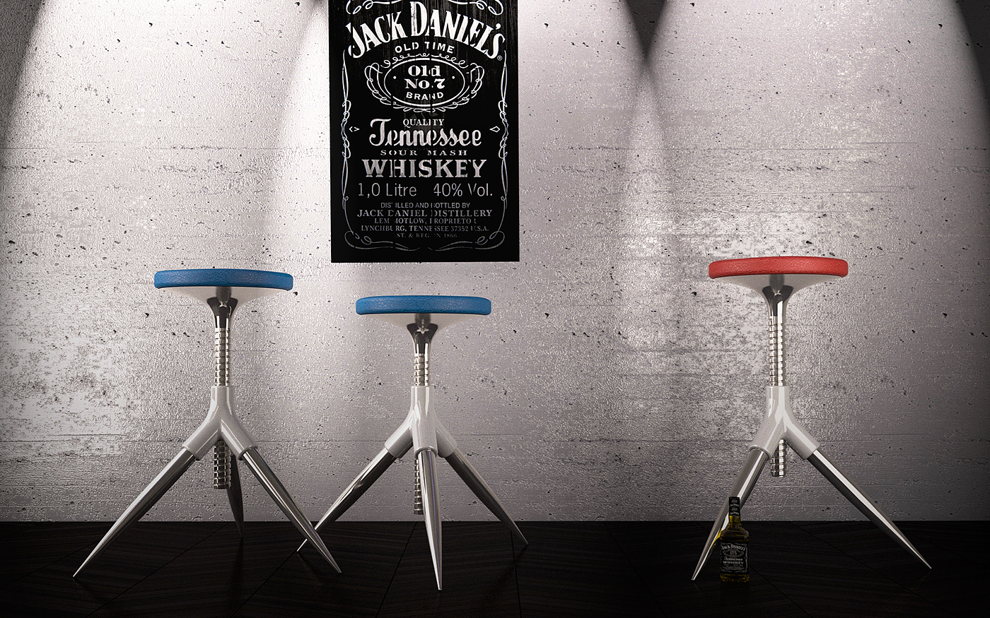 assemble，stool，Naill Chair，