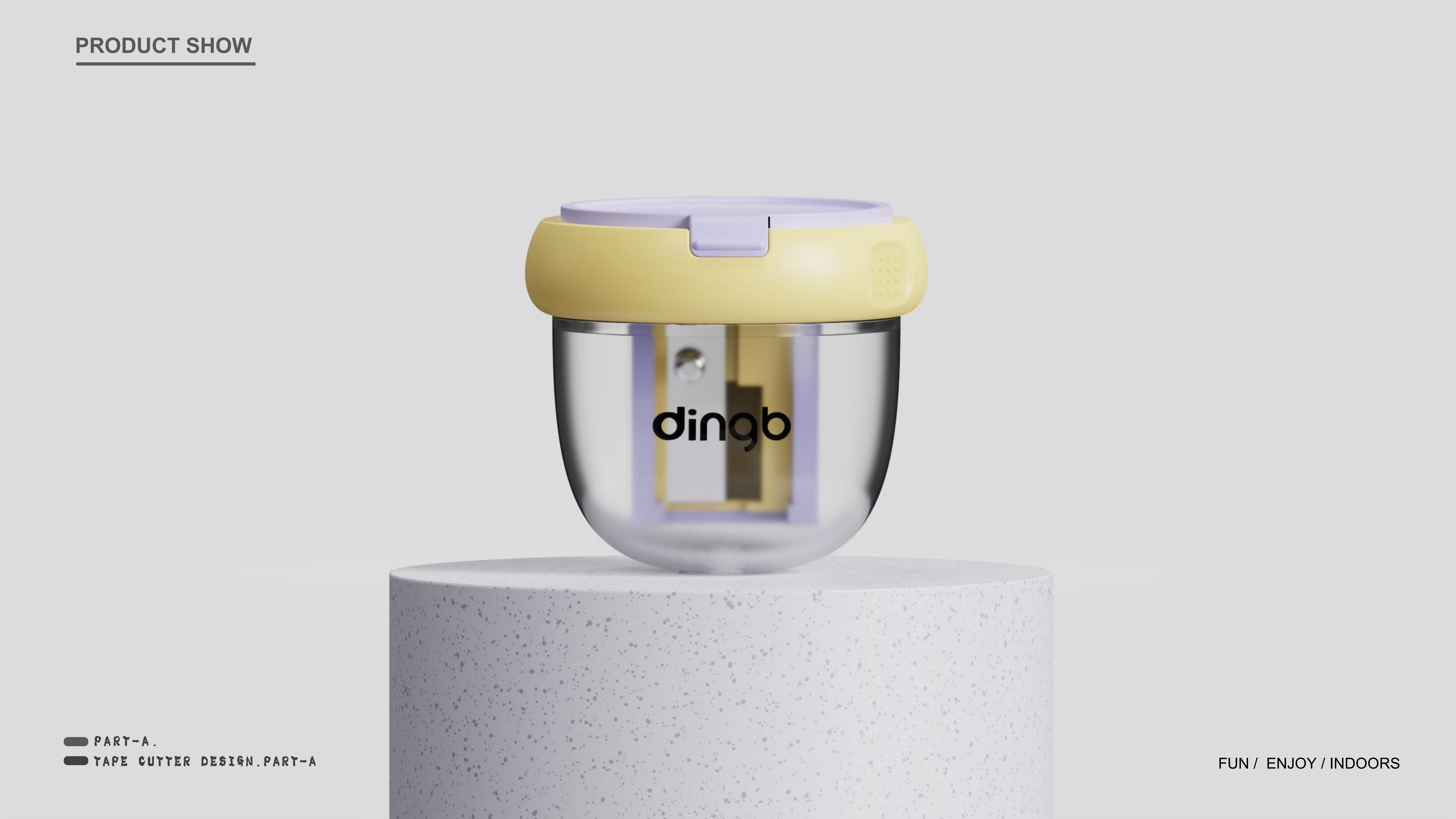 Cute cartoon fashion pencil sharpener，