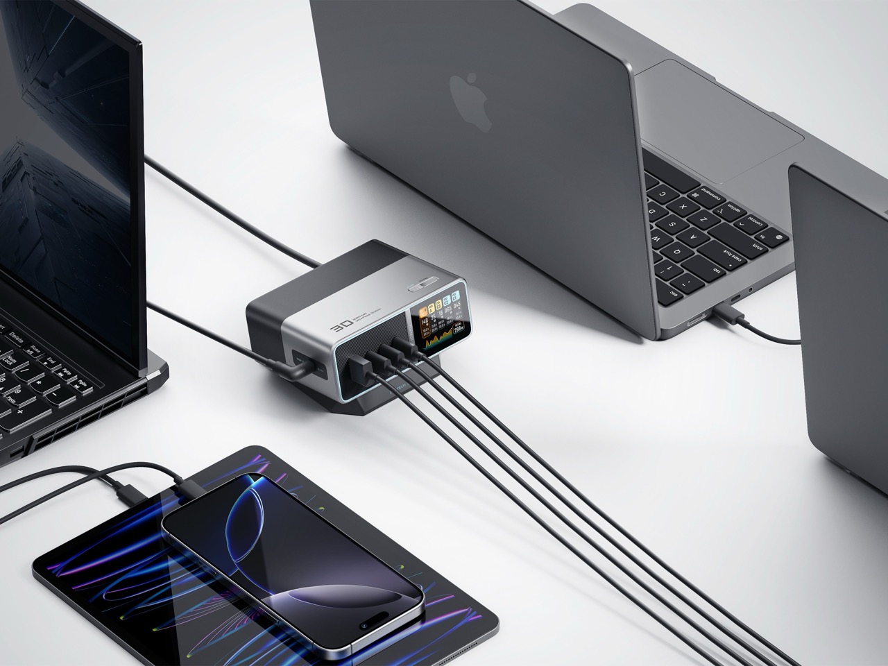 Desktop charging station，Digital，Electronic equipment，CUKTECH 30 Ultr，