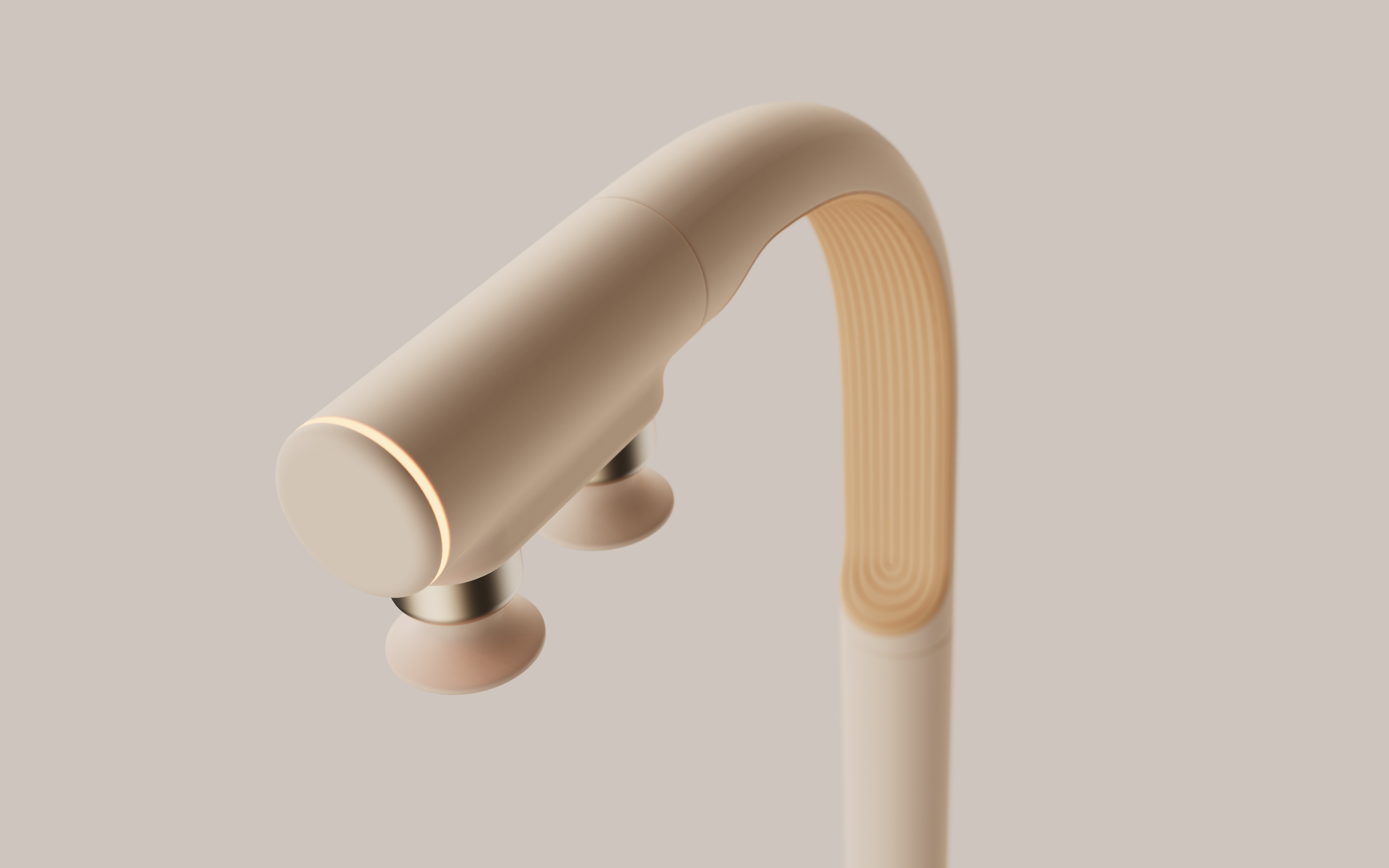Fascia gun，double-headed fascia gun，Not relying on others，Personal care products，Massage apparatus，Low saturation color，Refreshing sense，