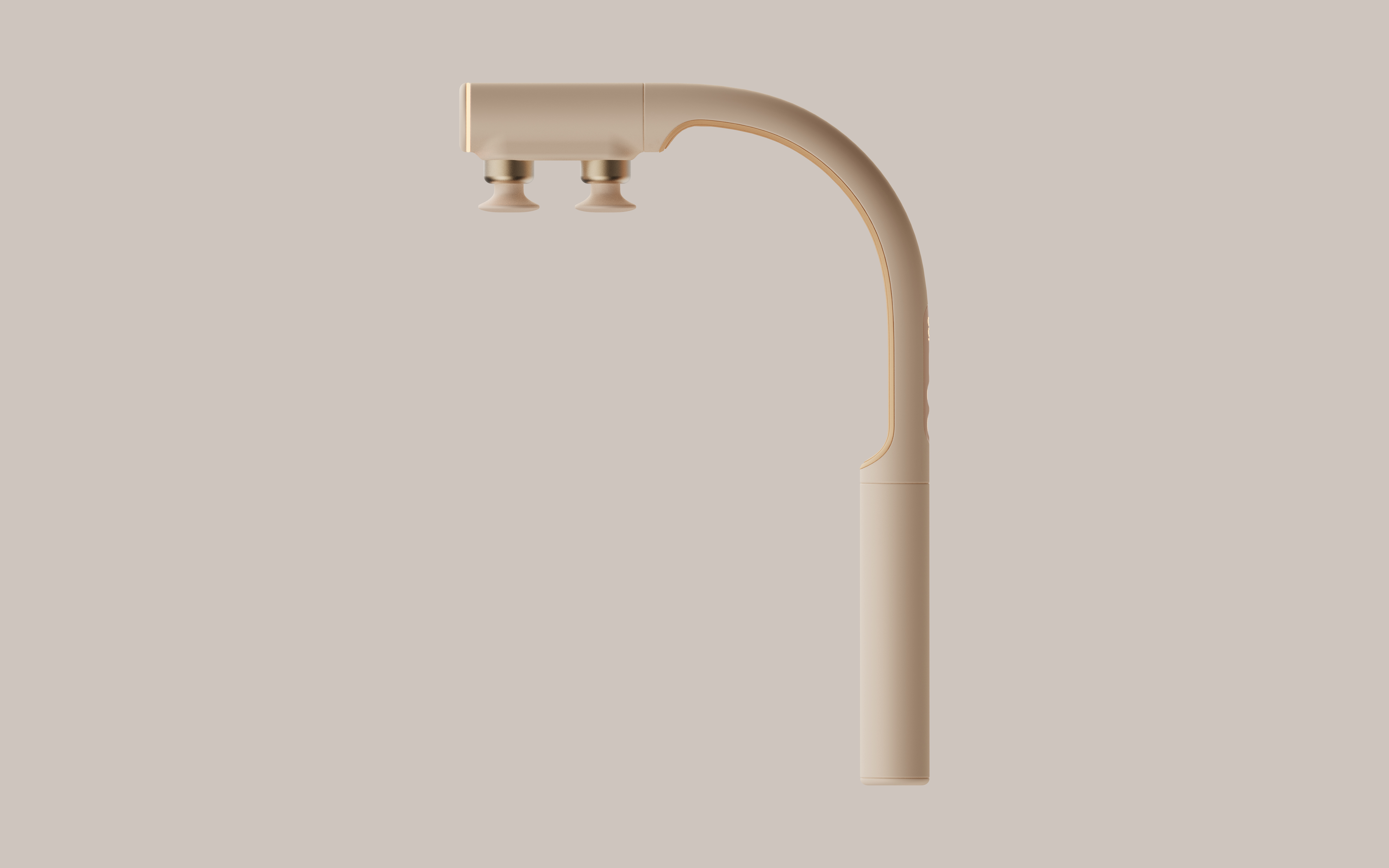 Fascia gun，double-headed fascia gun，Not relying on others，Personal care products，Massage apparatus，Low saturation color，Refreshing sense，
