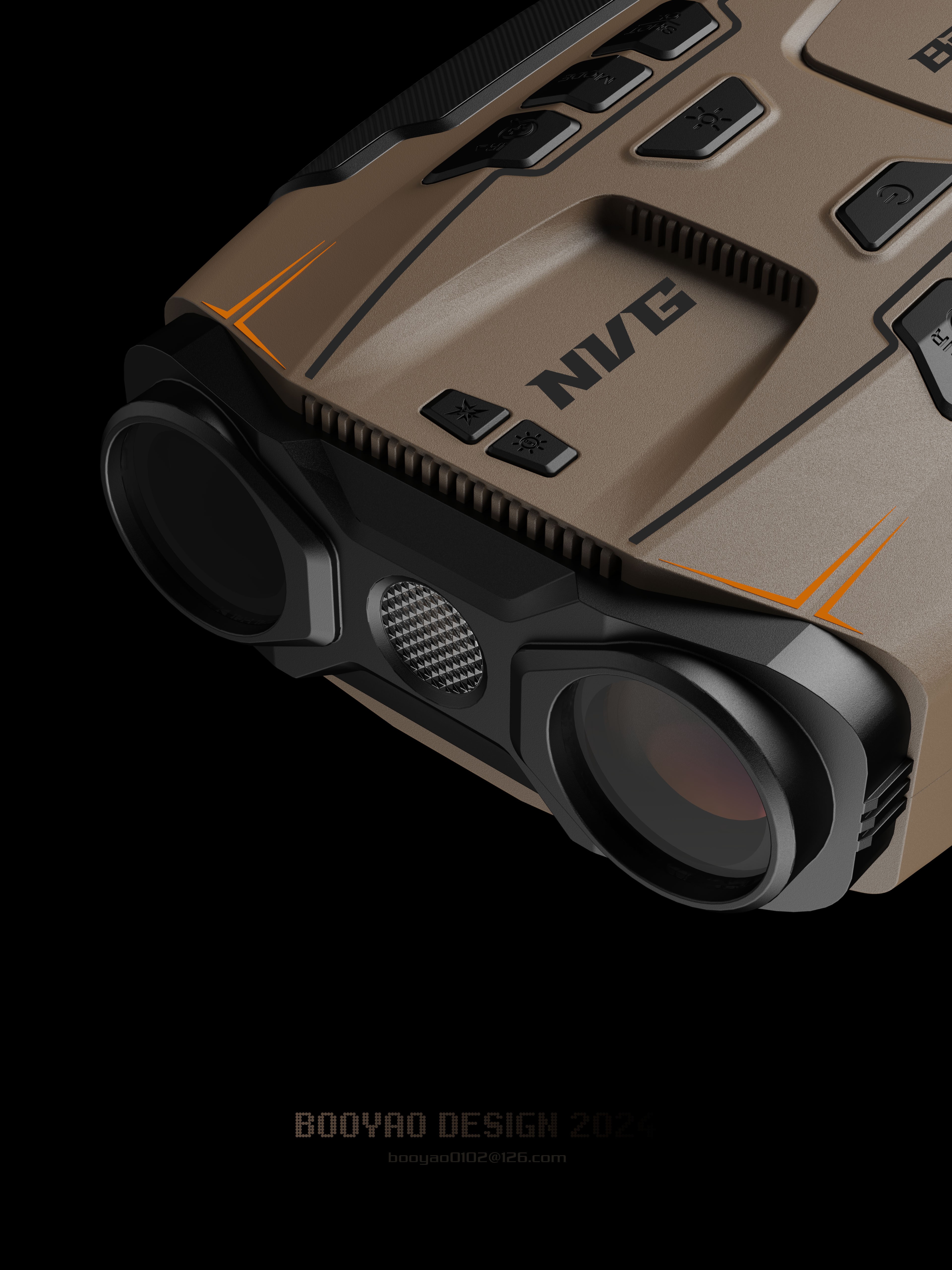 product design，Appearance design，binocular night vision，Digital night vision device，Hard Industrial Design，night vision sight，Outdoor tools，Handheld optical devices，