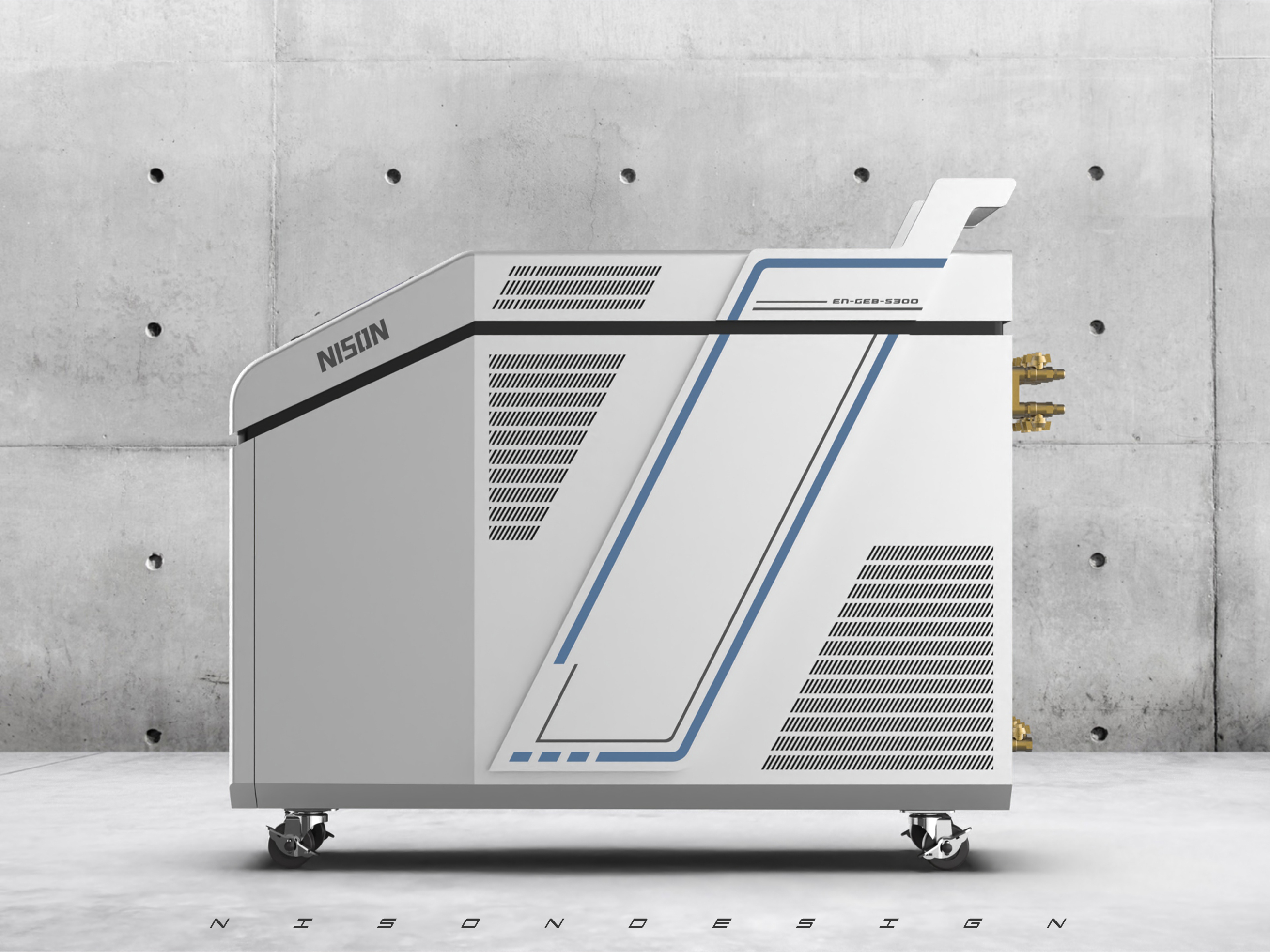 Sheet metal design，industrial design，Mold temperature machine，