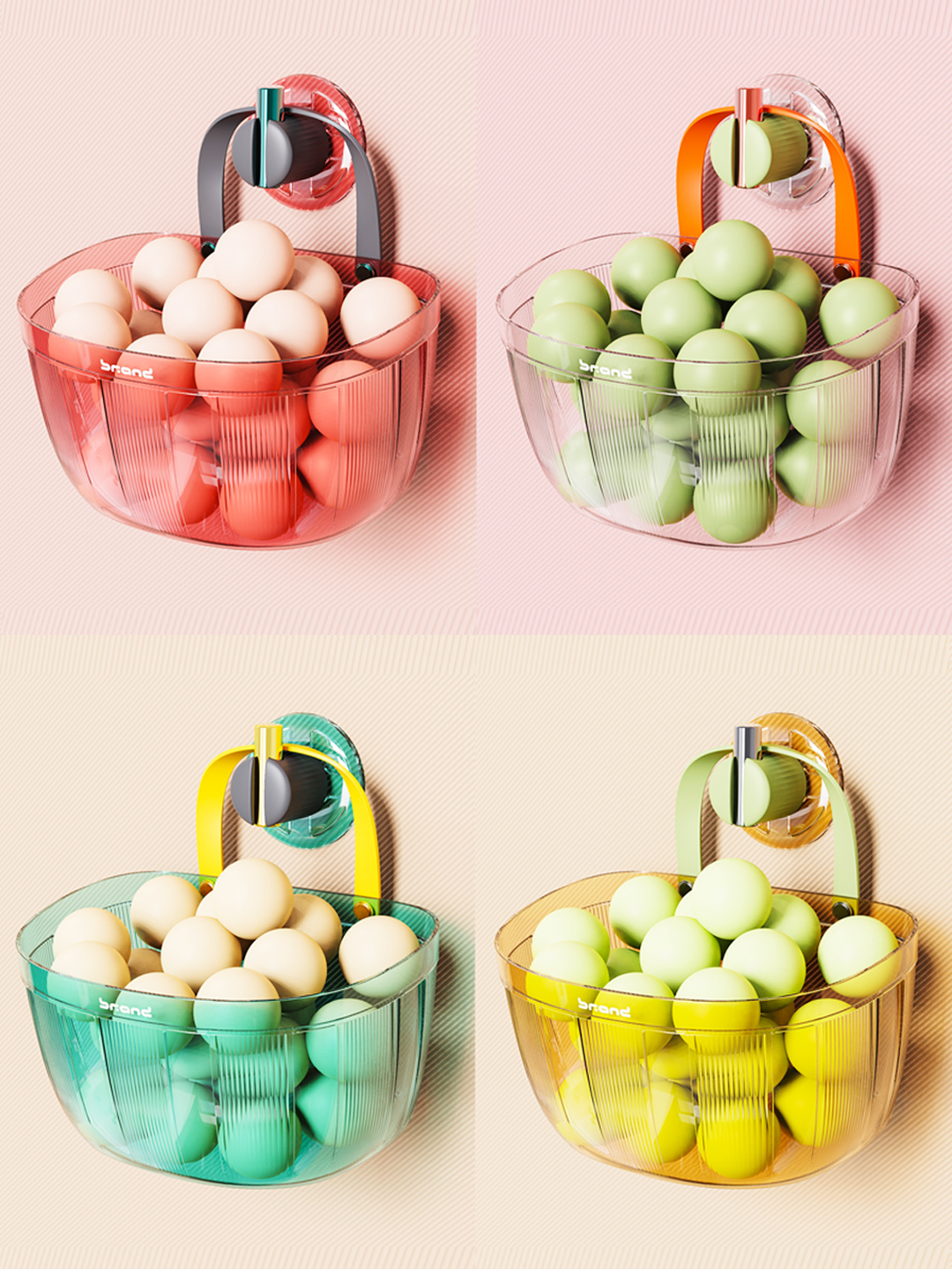 Onion, ginger, and garlic storage，Storage basket，Kitchen supplies，Daily necessities，
