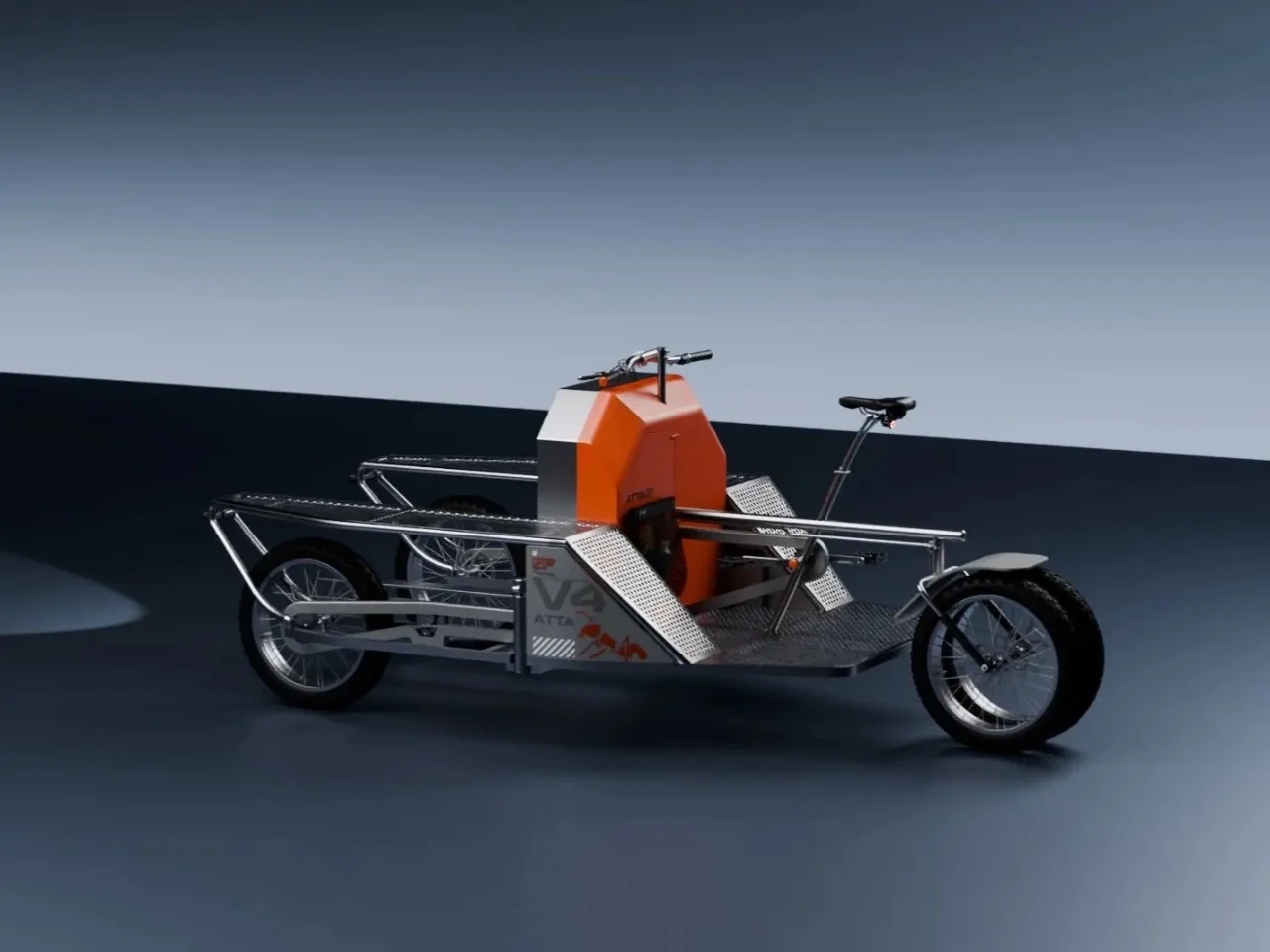 ATTA，Tricycle，vehicle，originality，