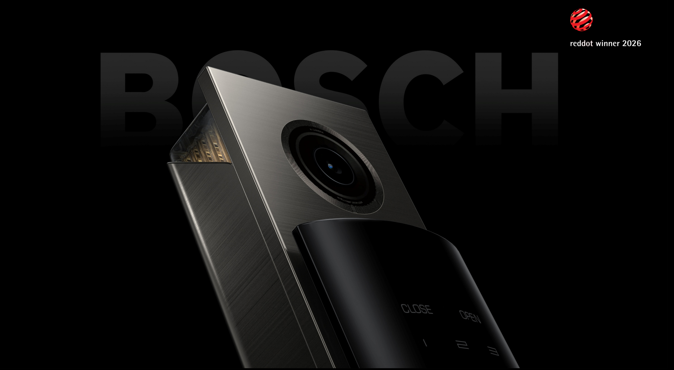 industrial design，product design，Red Dot Award 2026，Intelligent door lock，Home product design，Door lock design，