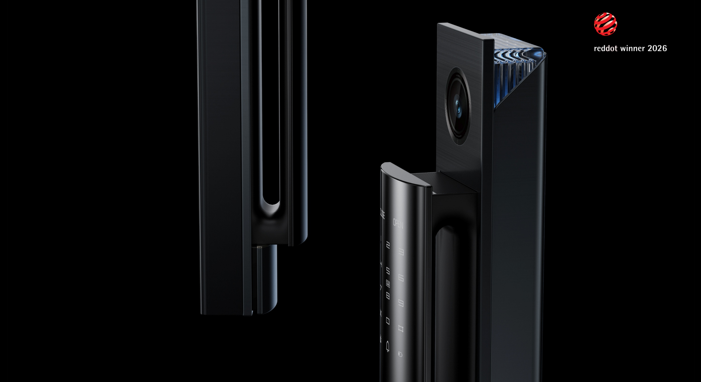 industrial design，product design，Red Dot Award 2026，Intelligent door lock，Home product design，Door lock design，