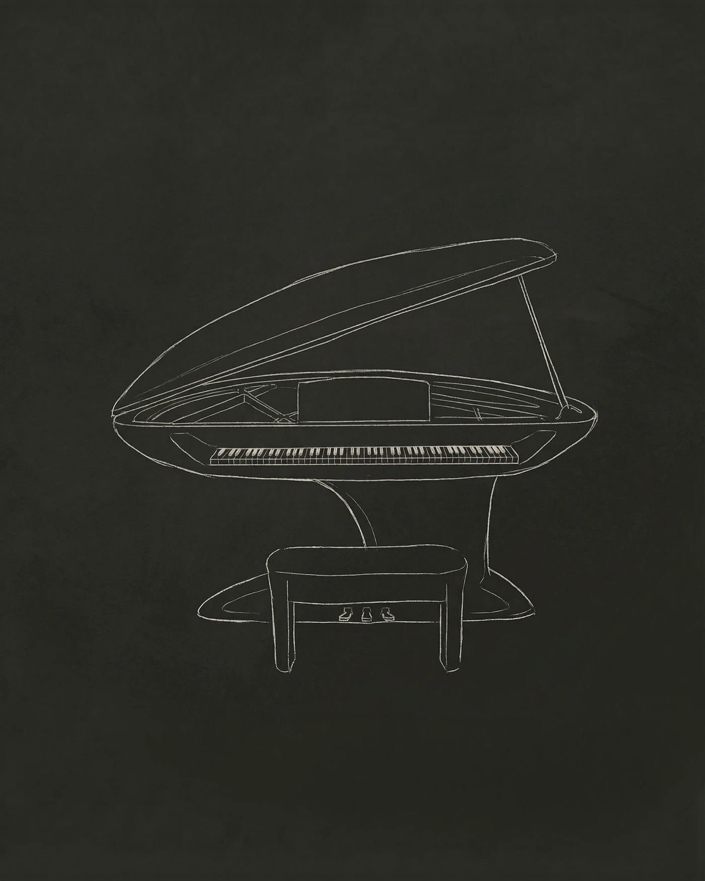 OVZT，piano，Oysters，Bionics Design ，Ocean Inspiration，