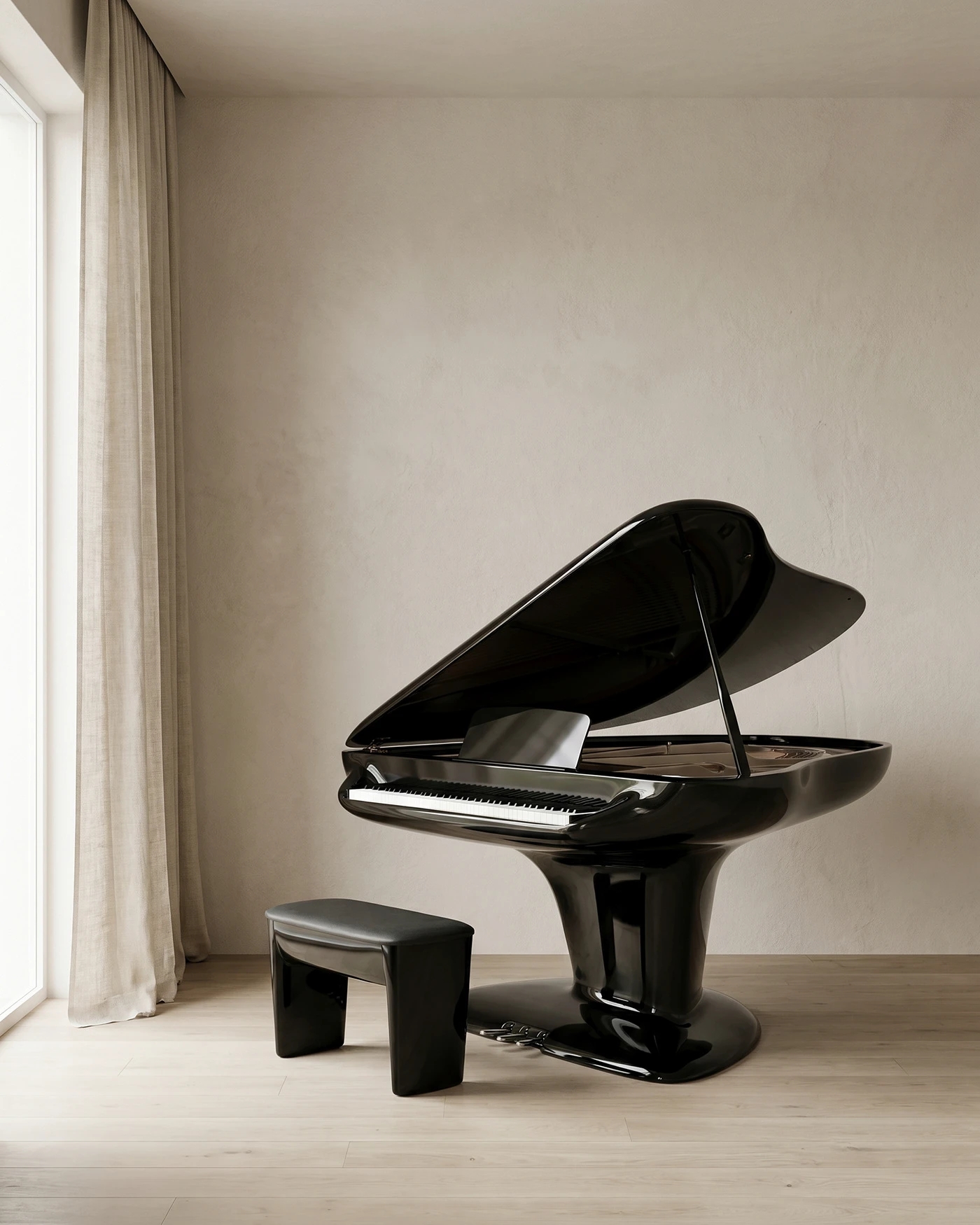 OVZT，piano，Oysters，Bionics Design ，Ocean Inspiration，
