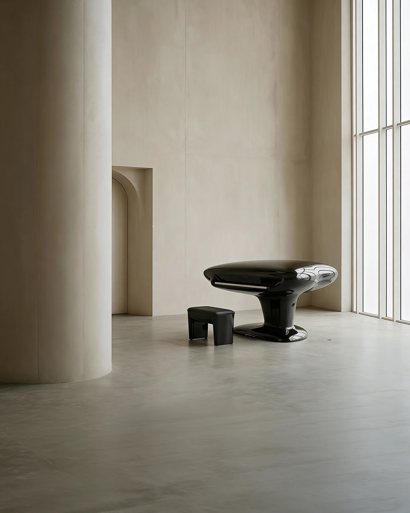 OVZT，piano，Oysters，Bionics Design ，Ocean Inspiration，