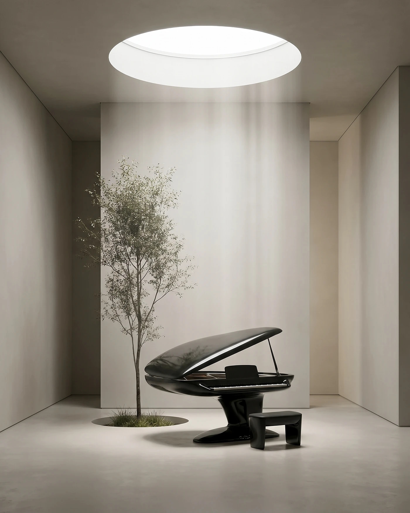 OVZT，piano，Oysters，Bionics Design ，Ocean Inspiration，