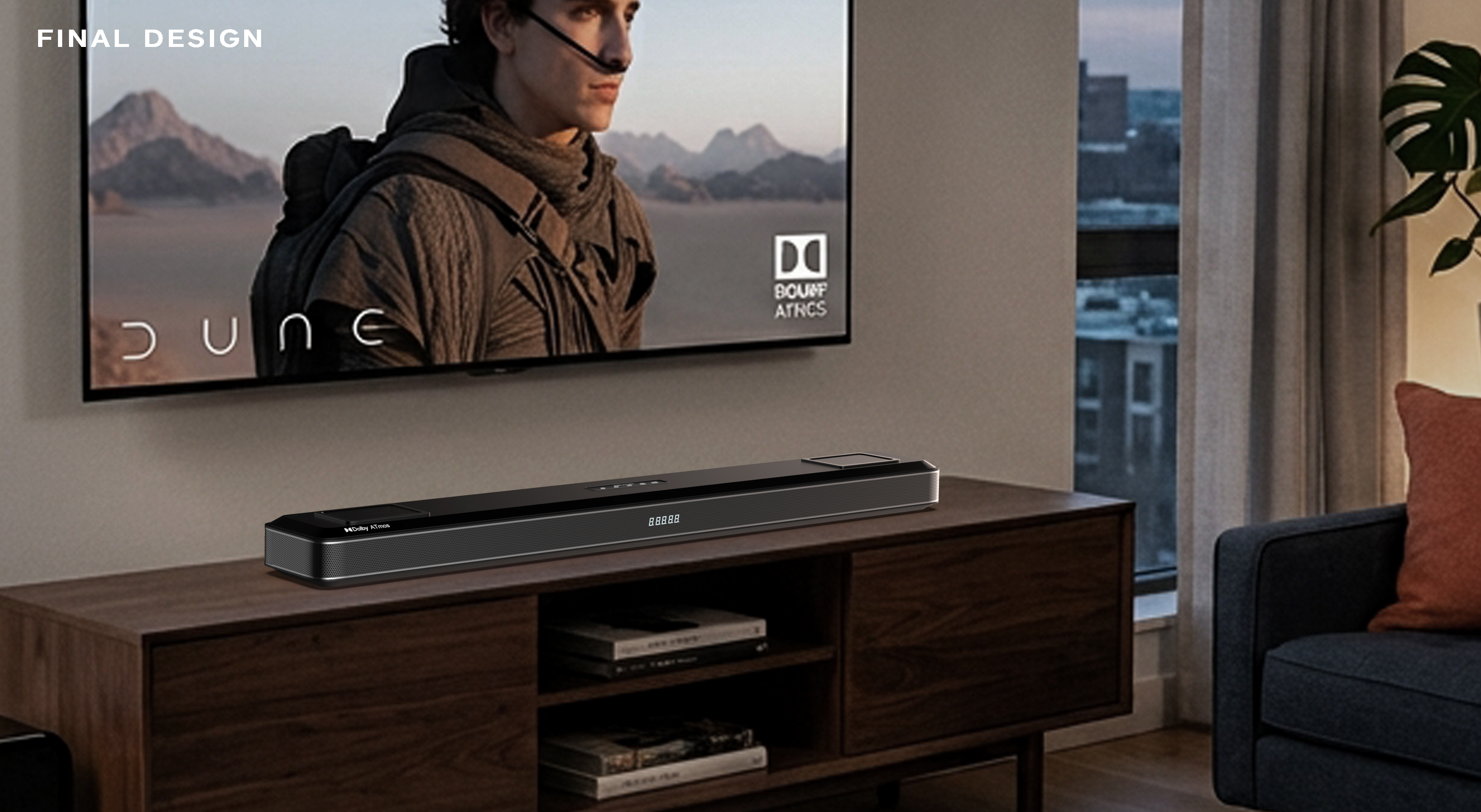 industrial design，Appearance design，Bluetooth audio，the echo wall，soundbar，Sound bully，bar sound，