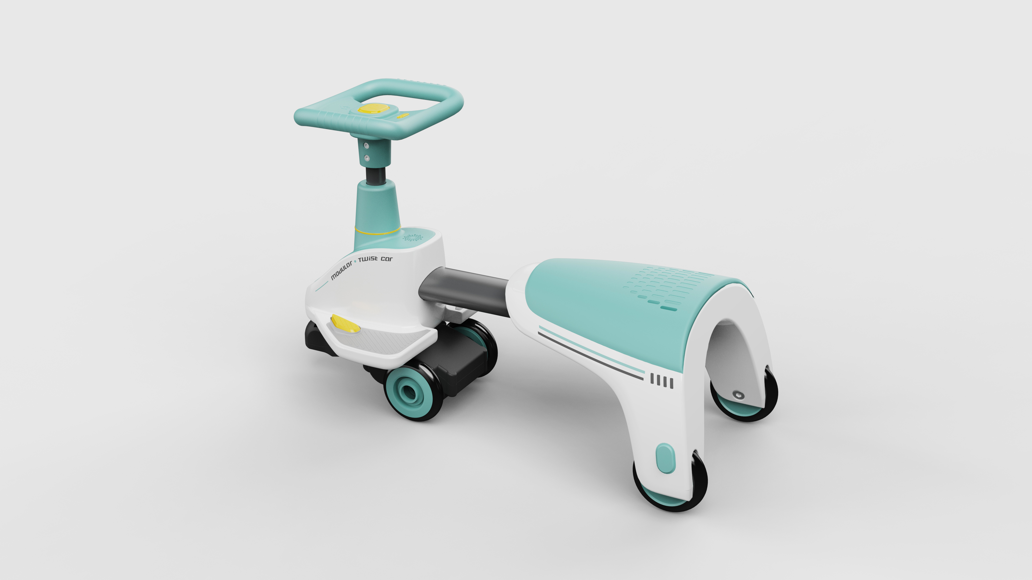 product design，Stroller toys，Twist car design，Creative innovation，