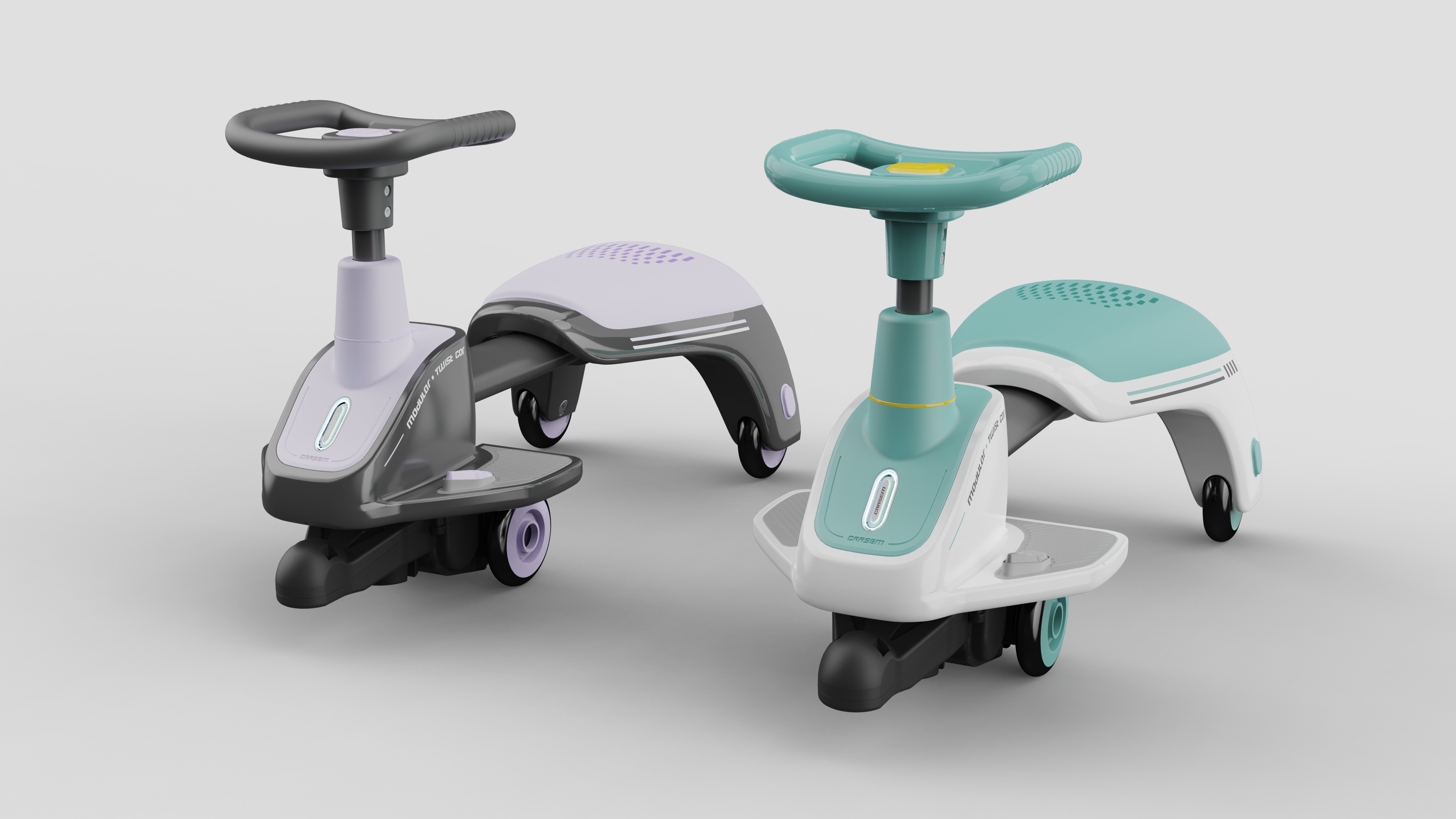 product design，Stroller toys，Twist car design，Creative innovation，