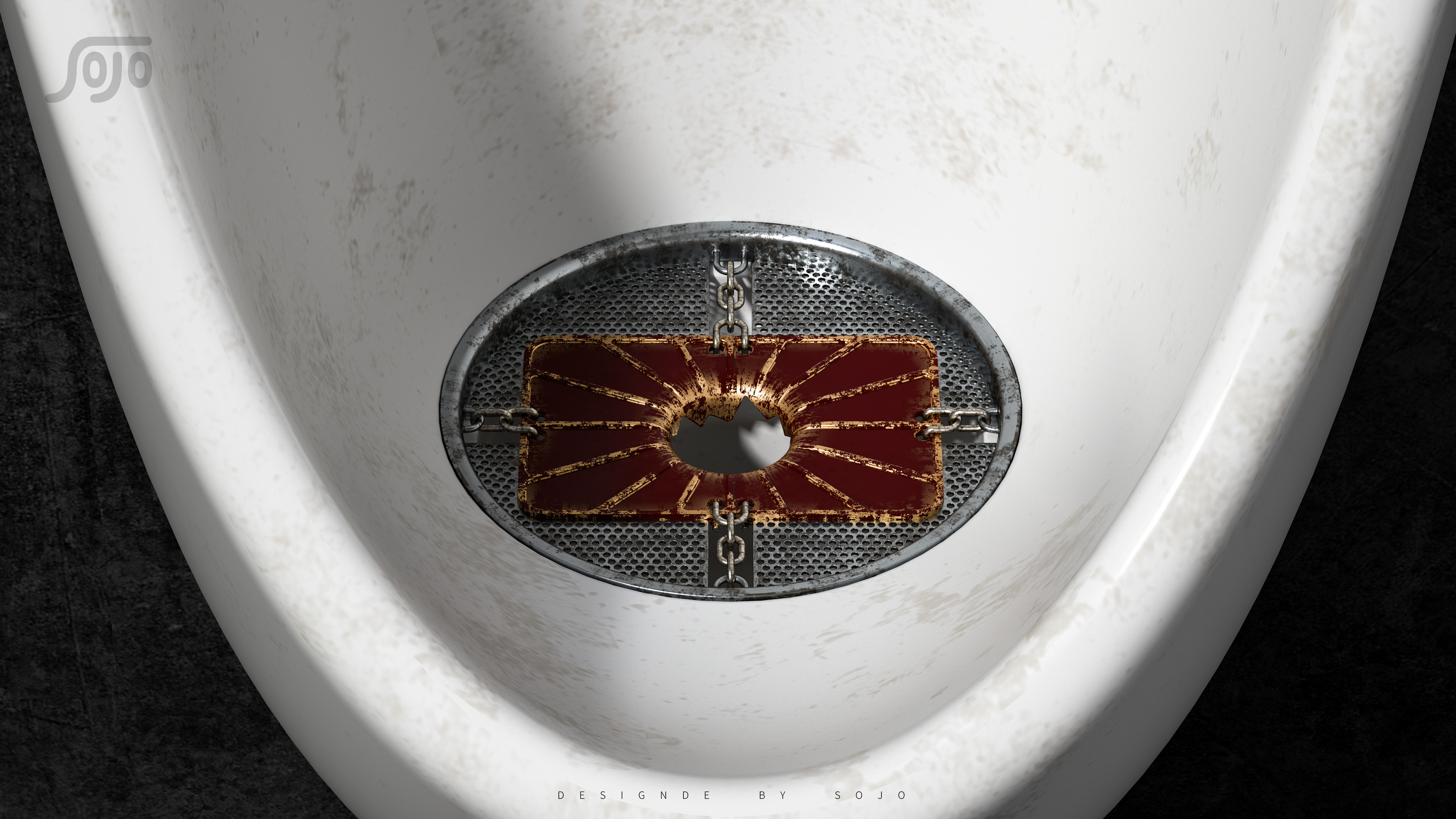 urinal，Creative design，bathroom，