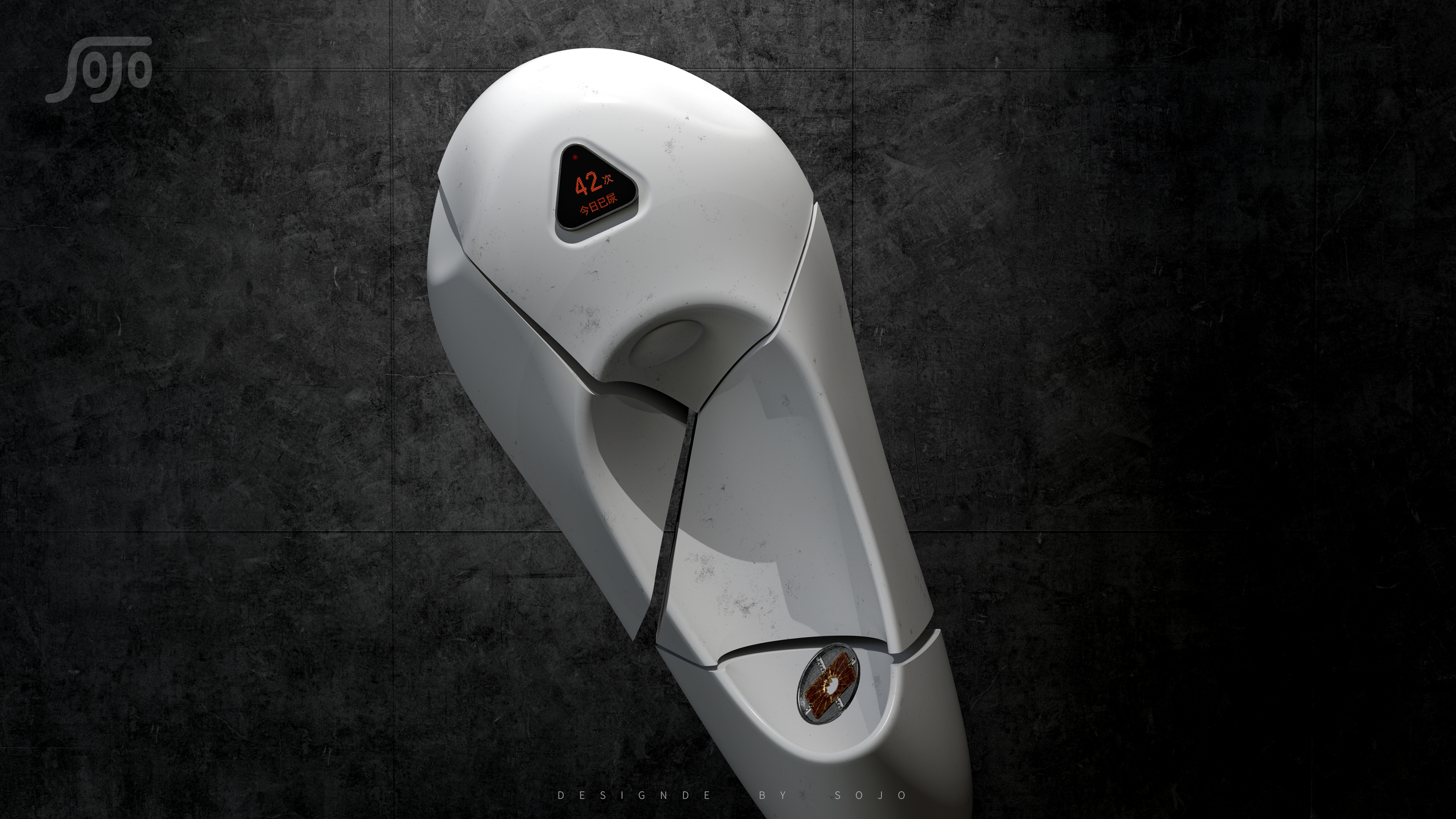 urinal，Creative design，bathroom，