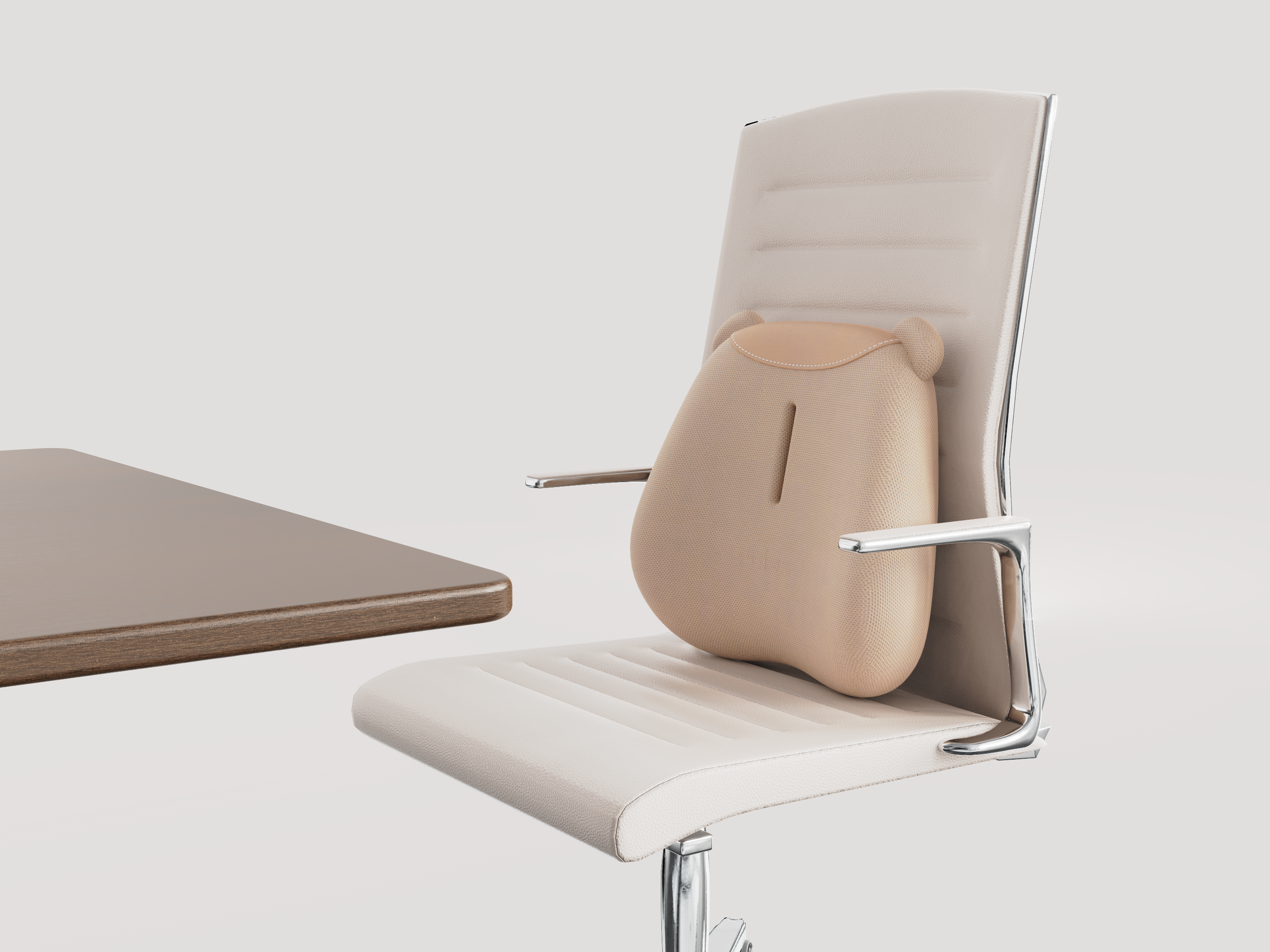 Cushion，Office Cushion，Cushion，Little bear，Bionics Design ，Cushion，product design，product，