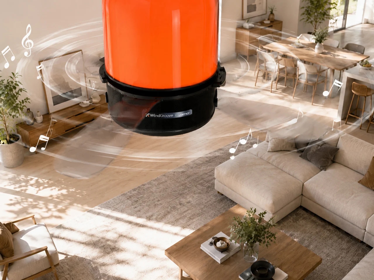 AirFi One，Household Electric Appliances，Smart home，WindGroove，