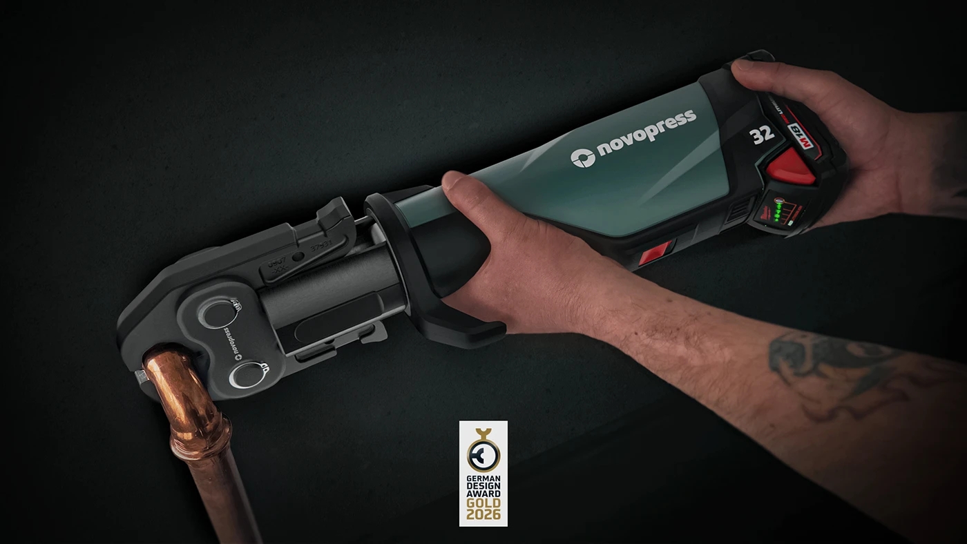Novopress 32，Pipe Crimping Tool，originality，industrial design，