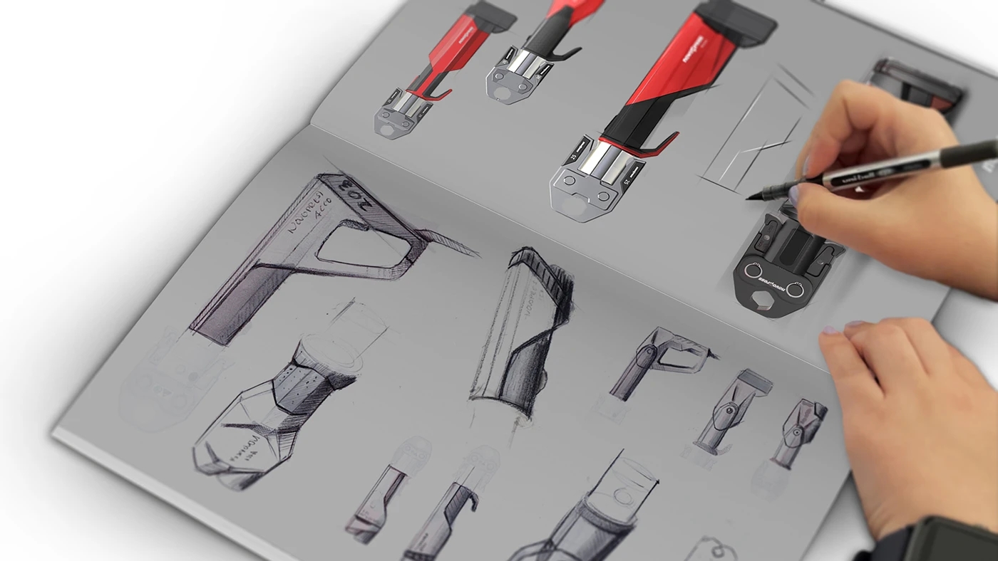 Novopress 32，Pipe Crimping Tool，originality，industrial design，