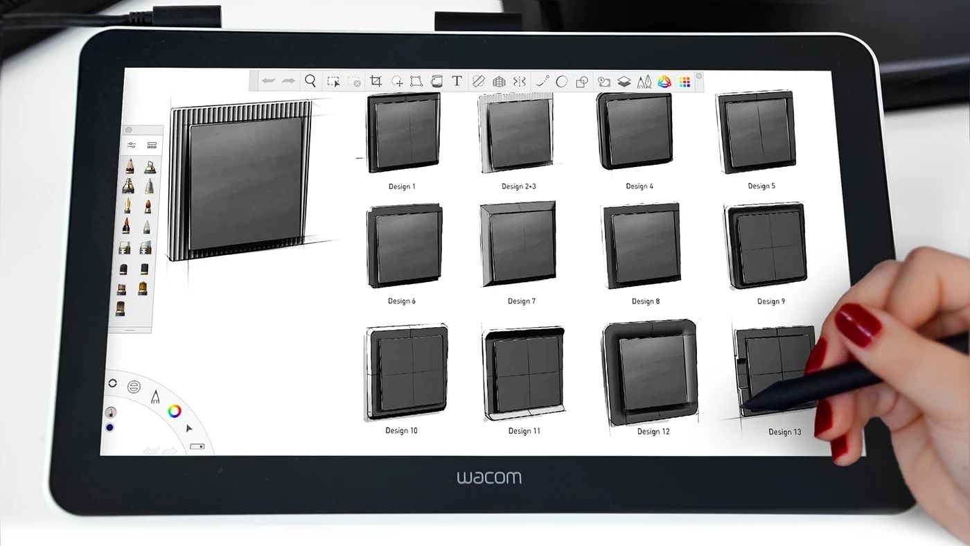 Busch-art linear，switch，Household Electric Appliances，originality，