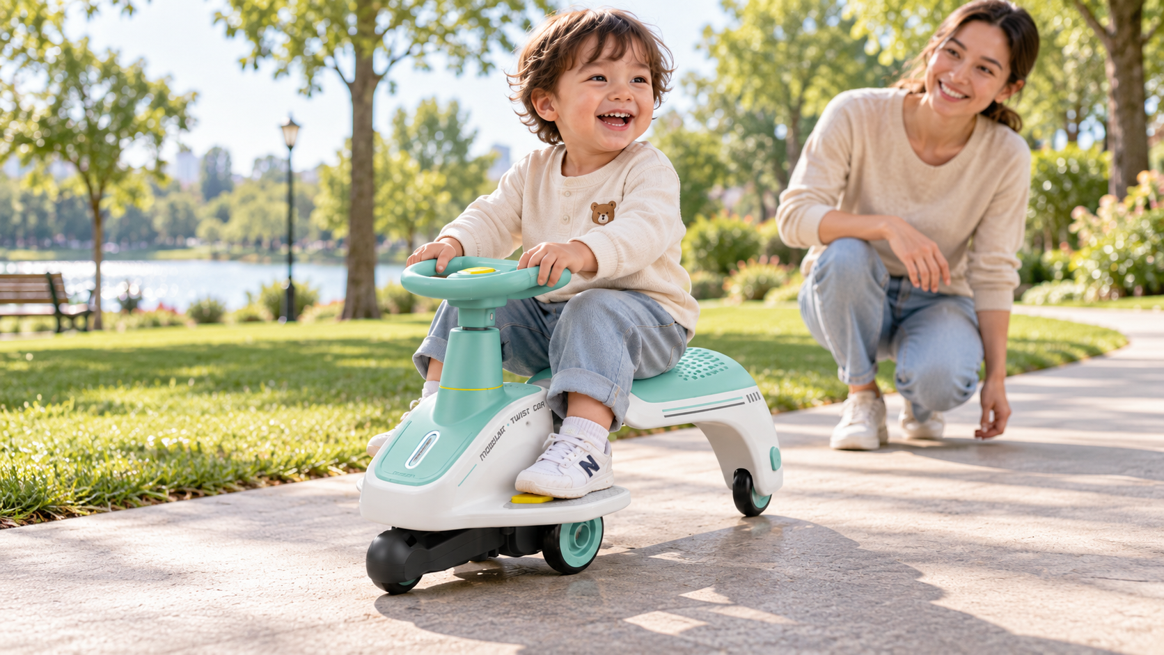 product design，Stroller toys，Twist car design，Creative innovation，